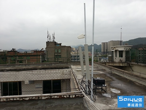  大邑某看守所大功率手机信号屏蔽器（白噪声）案例